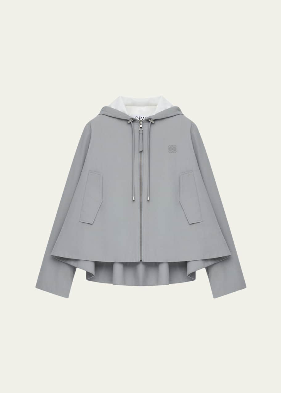 hiro17nobu〉LOEWE グレー ダウンジャケット XS L LOEWE(ロエベ