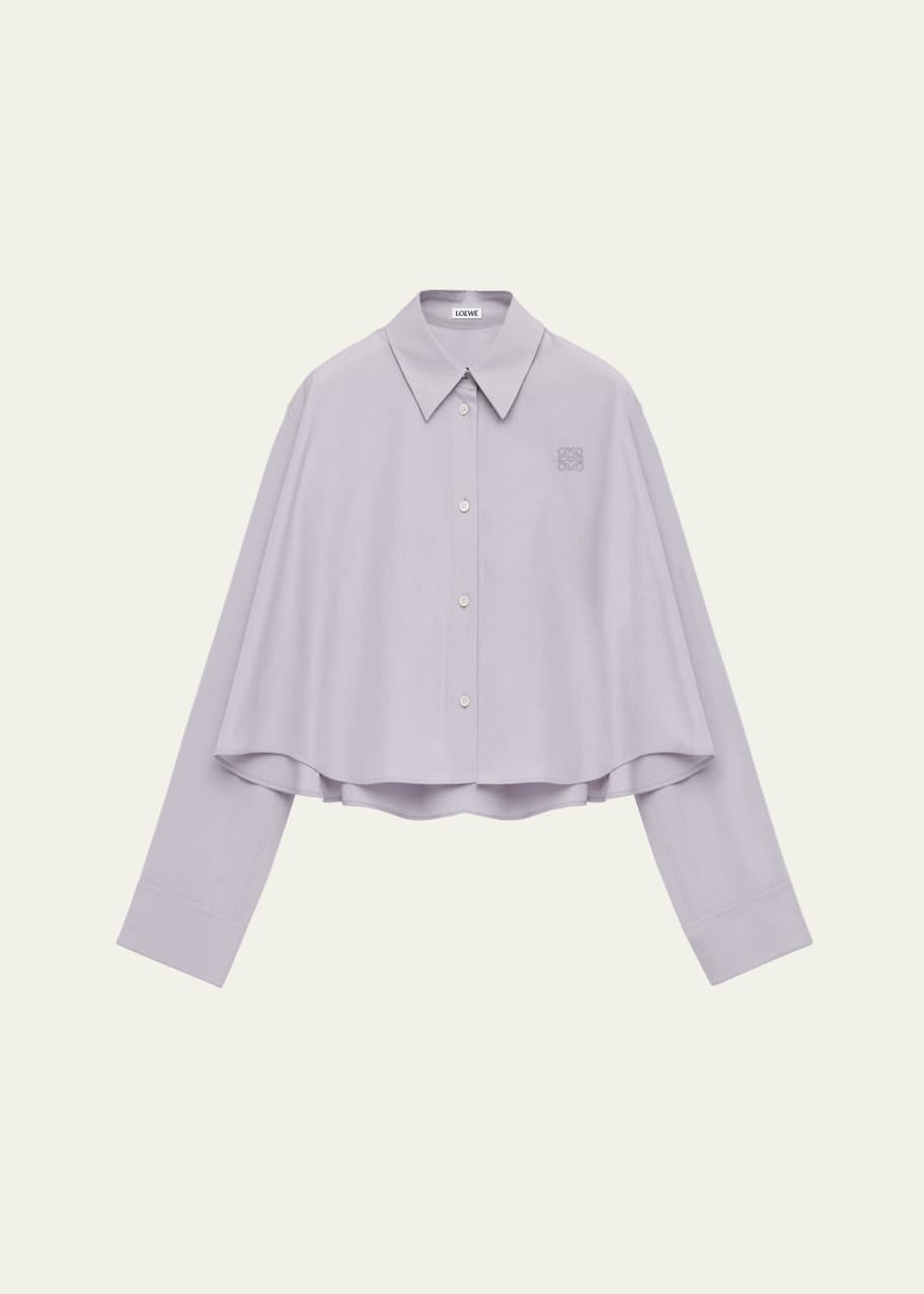 Trapeze Collared Blouse