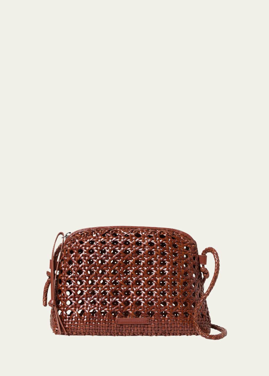 Loeffler Randall Mallory Woven Leather Crossbody Bag - Bergdorf