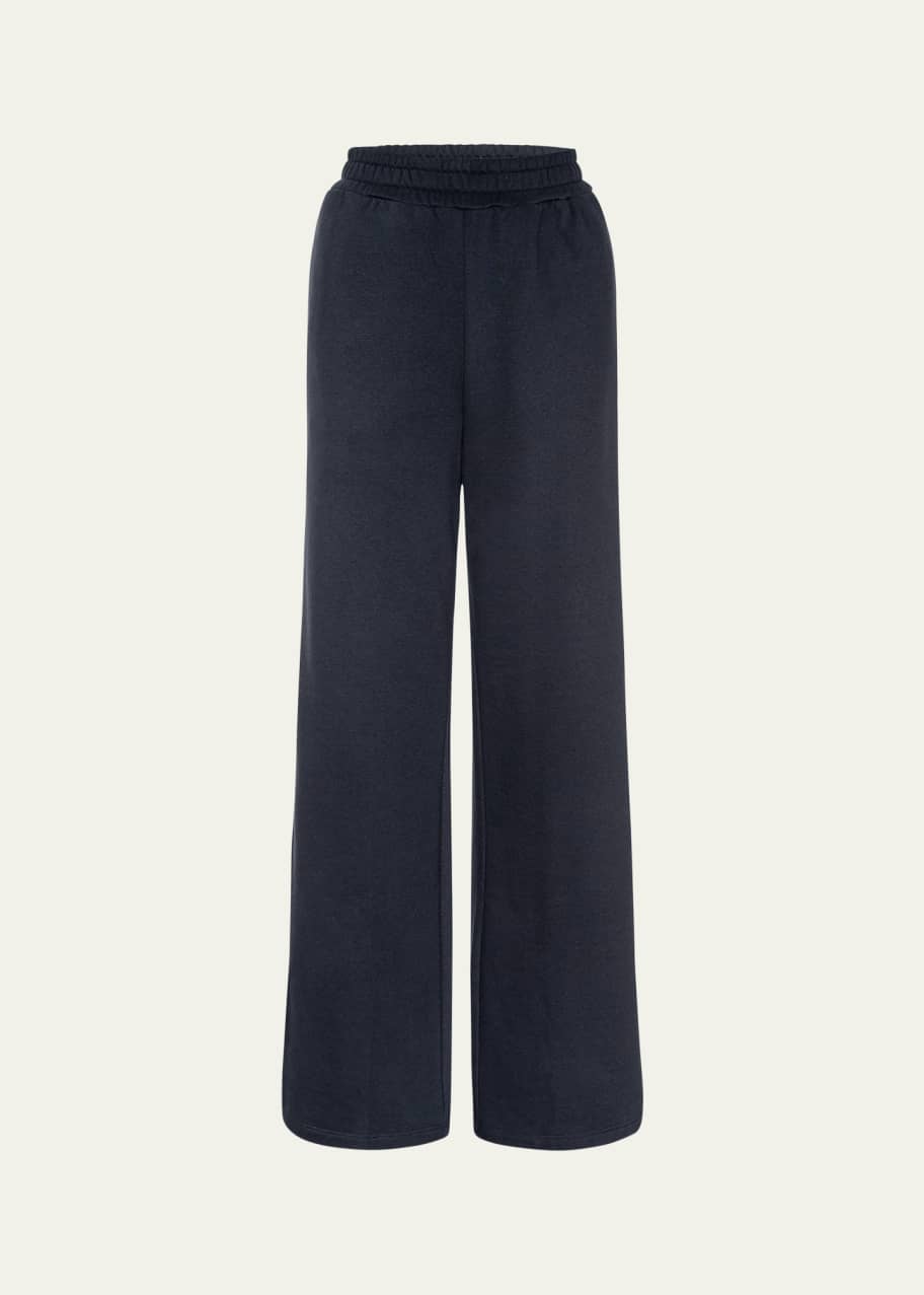 Image 1 of 1: LuxeFleece Piper Wide-Leg Track Pants