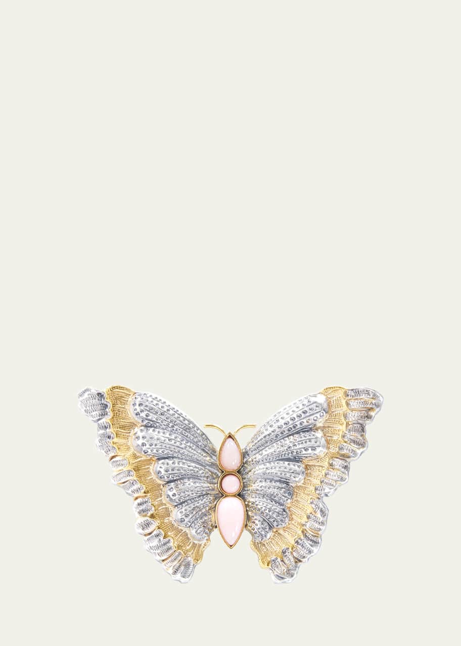 Image 1 of 1: Blossom Butterfly Opal Brooch