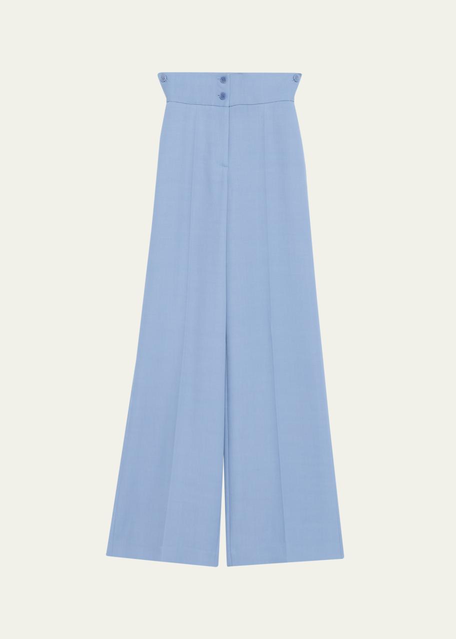 Altuzarra Rudy High-Rise Wide-Leg Pants - Bergdorf Goodman