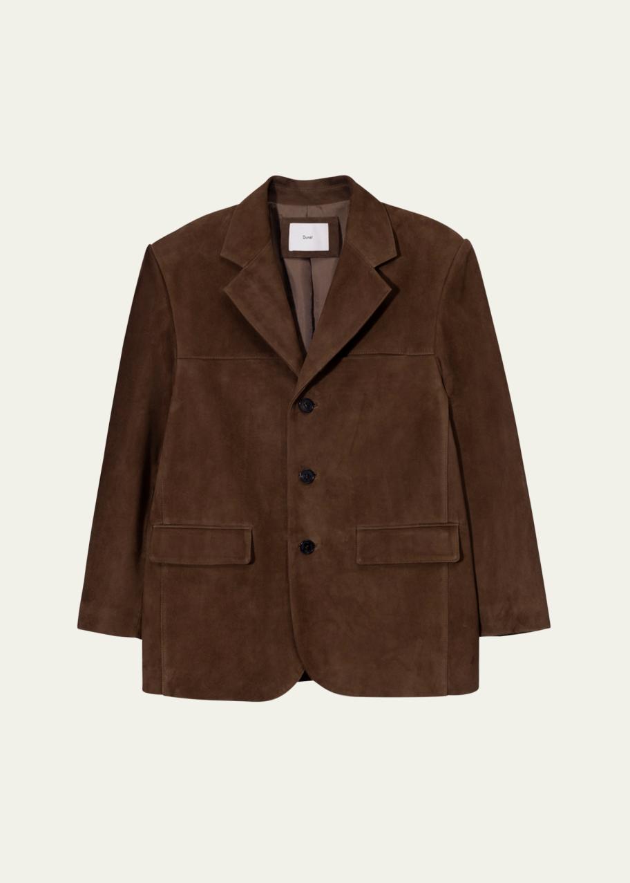 Dunst Unisex Tailored Suede Jacket - Bergdorf Goodman