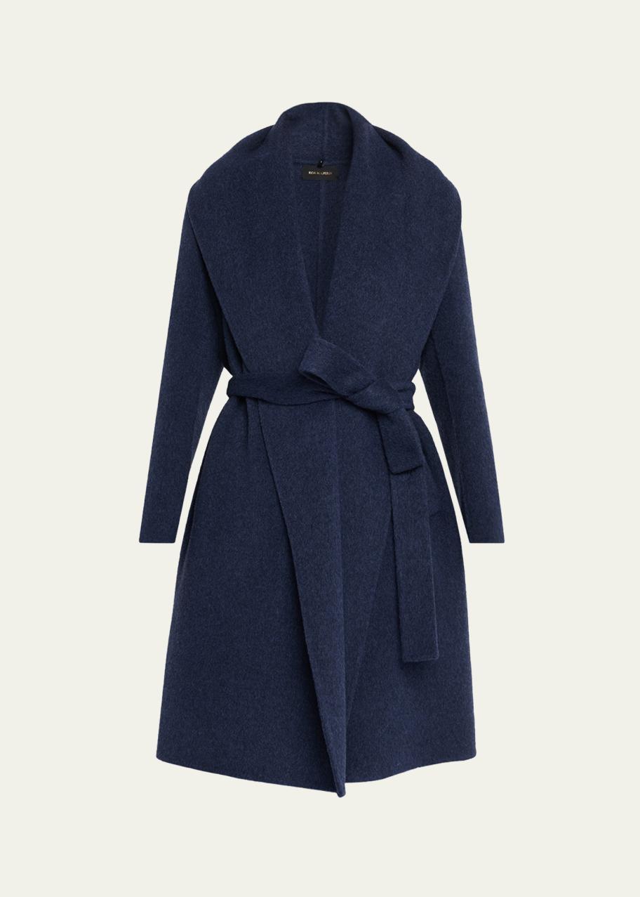 Kobi Halperin Yael Shawl-Collar Wrap Coat - Bergdorf Goodman