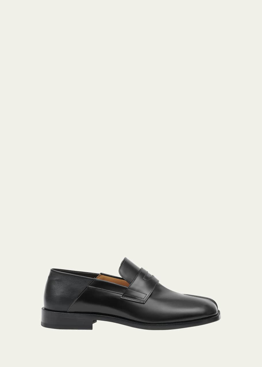 Men's Tabi Leather Penny Loafers