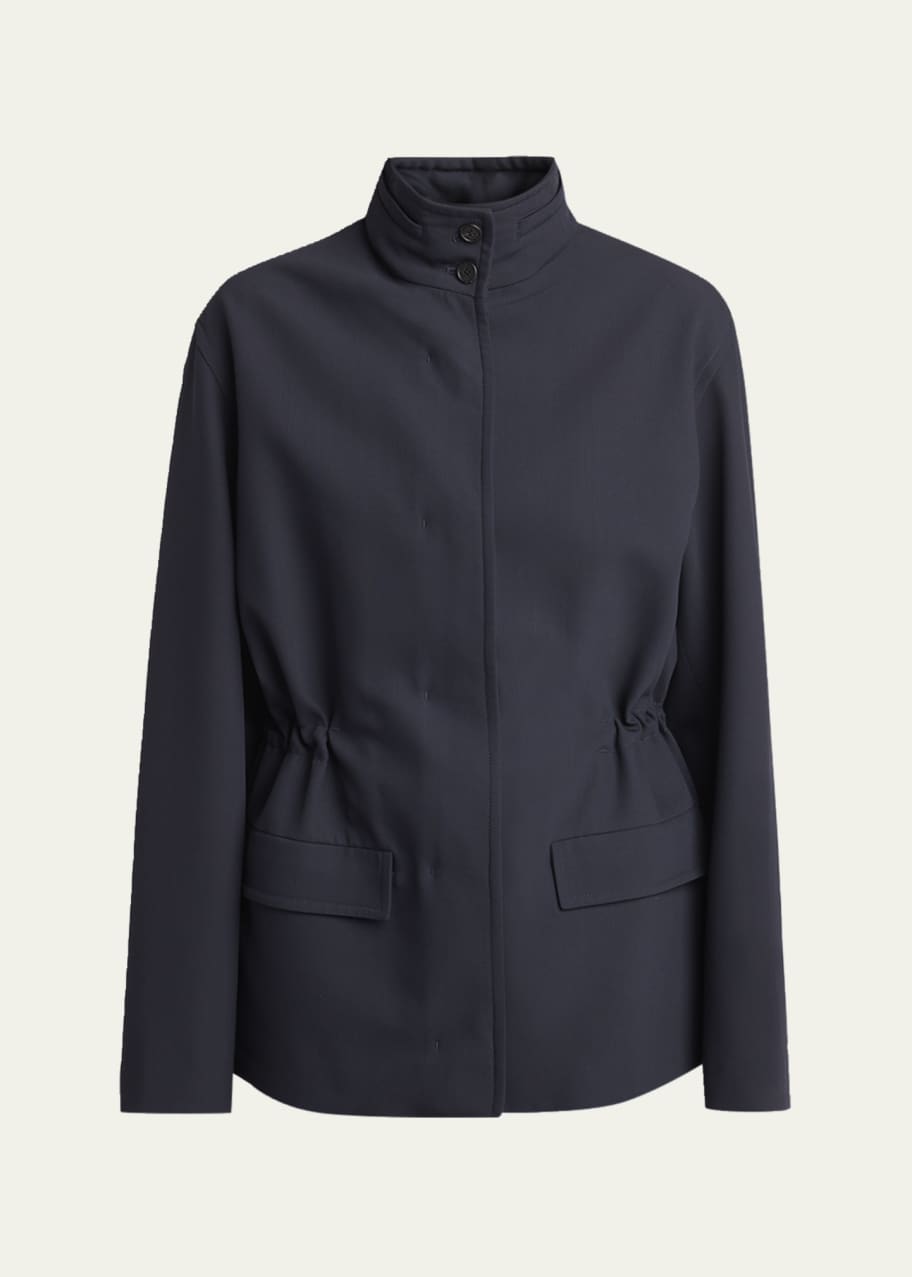 THE ROW Tanera Cinched Jacket - Bergdorf Goodman