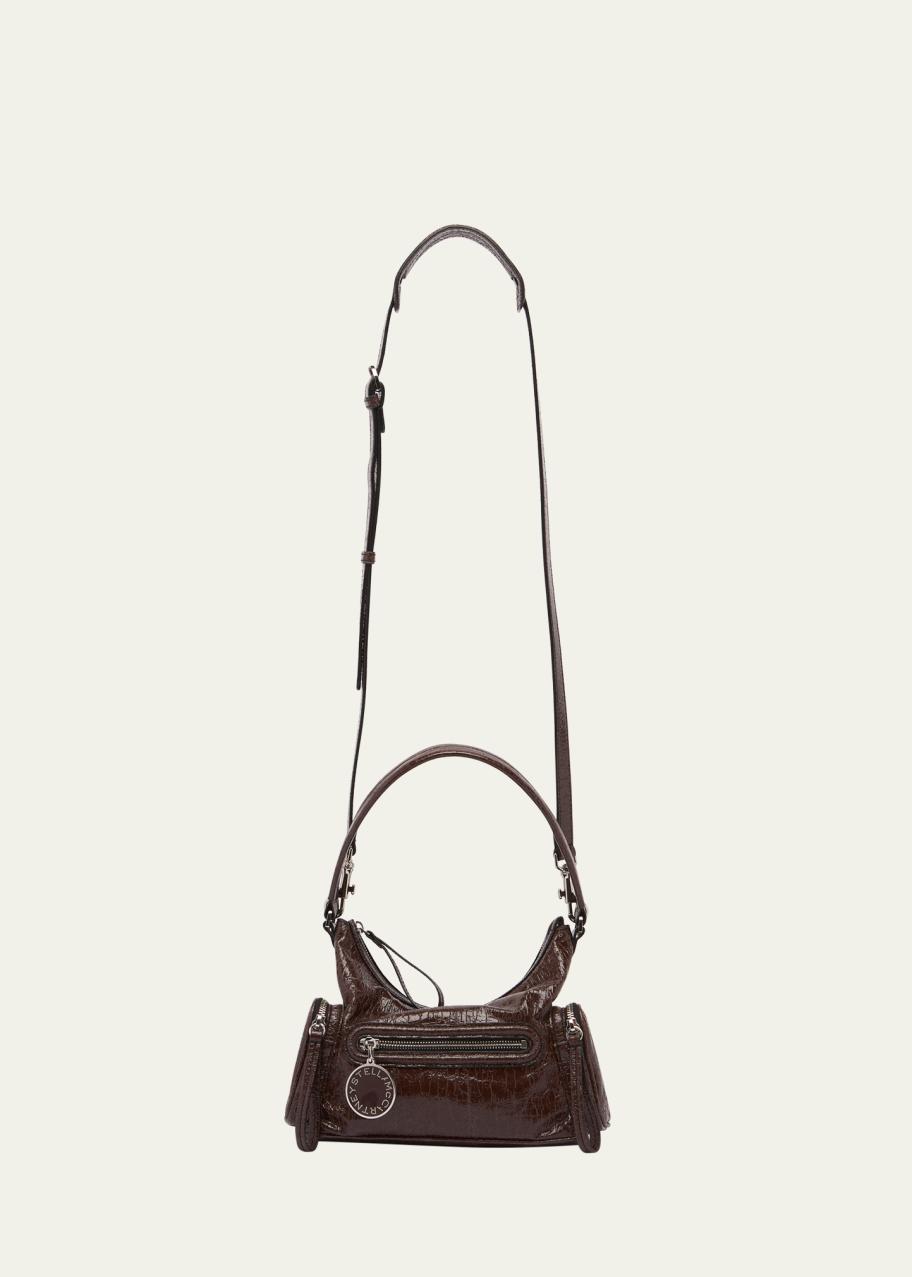 Stella McCartney Dartmoor Small Patent Vegan Leather Shoulder Bag