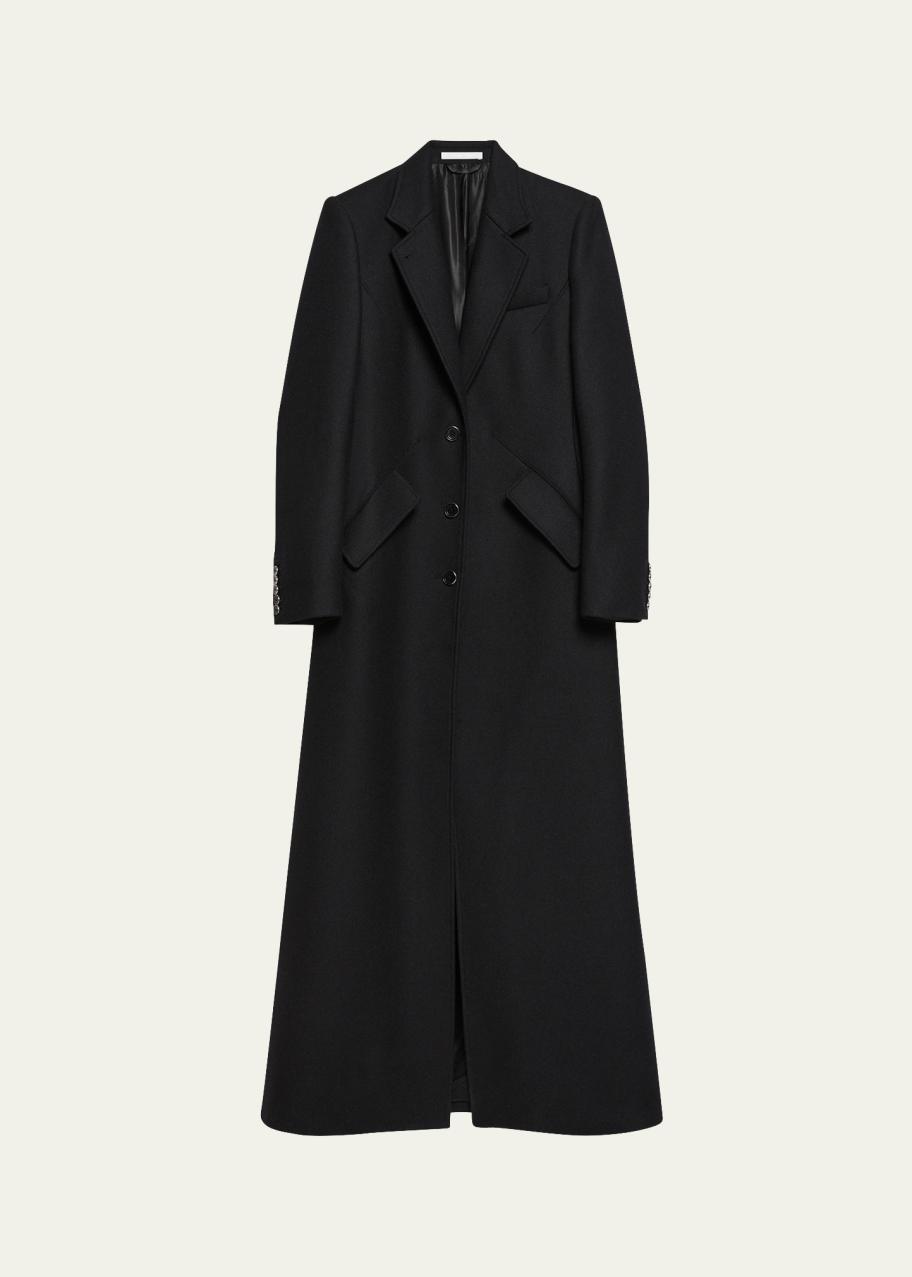 Helmut Lang Sculpted Apex Maxi Coat - Bergdorf Goodman