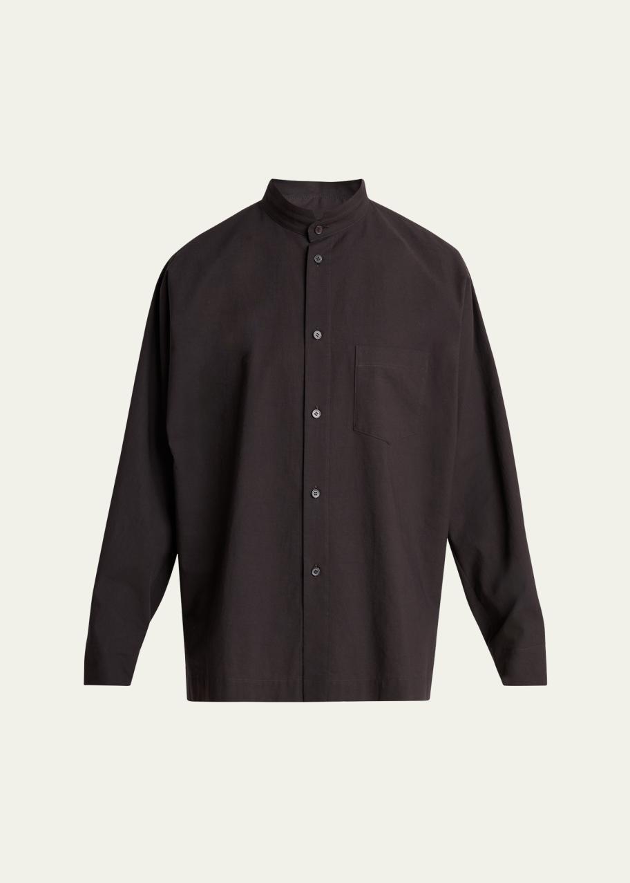 Homme Plisse Issey Miyake Men's Streamline Cotton Button-Down