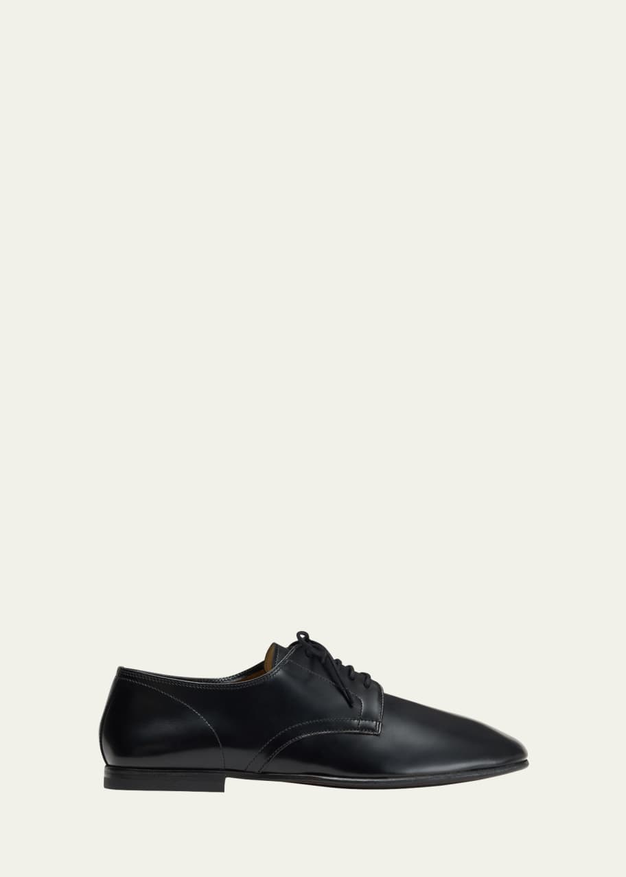 LEMAIRE Men's Soft Leather Dance-Style Derby Shoes - Bergdorf Goodman