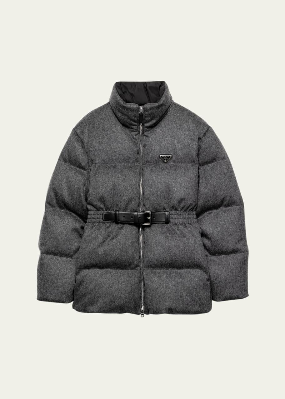 Belted Puffer Jacket