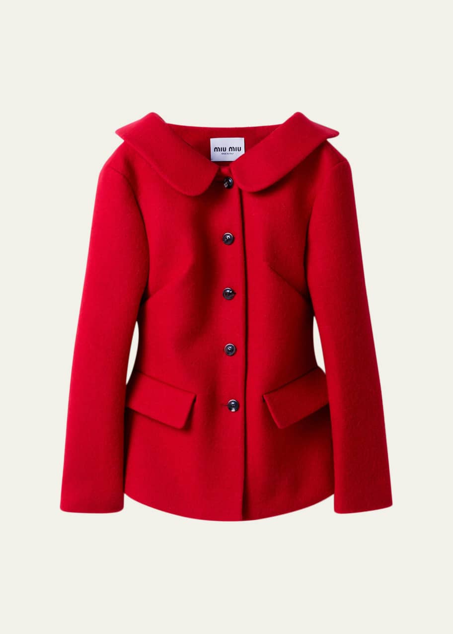 ジャケット・アウター 00s miu miu lana wool jacket archive 00s miu miu lana wool jacket archive