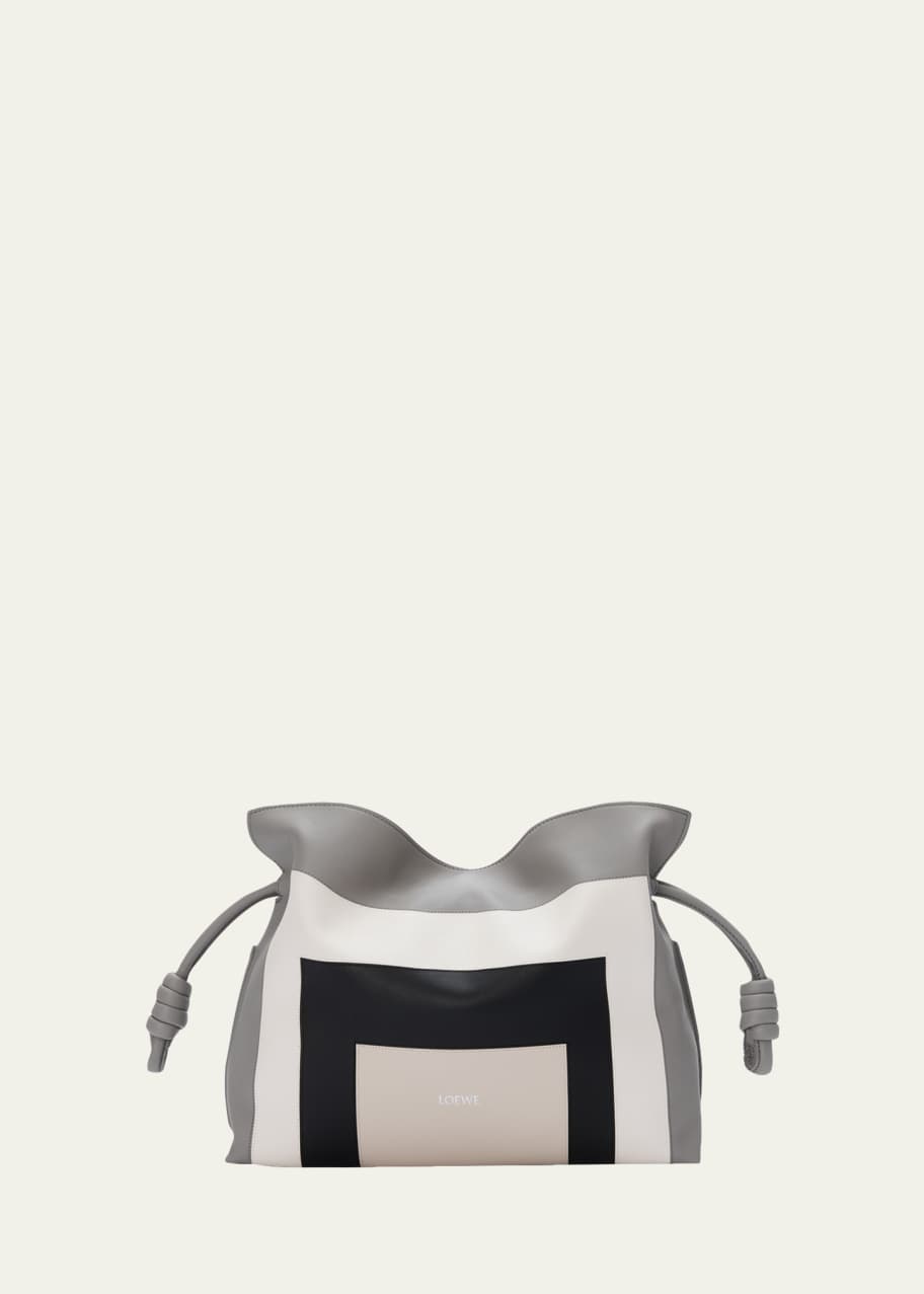 Loewe x Albers Flamenco Medium Clutch Bag in Nappa Leather