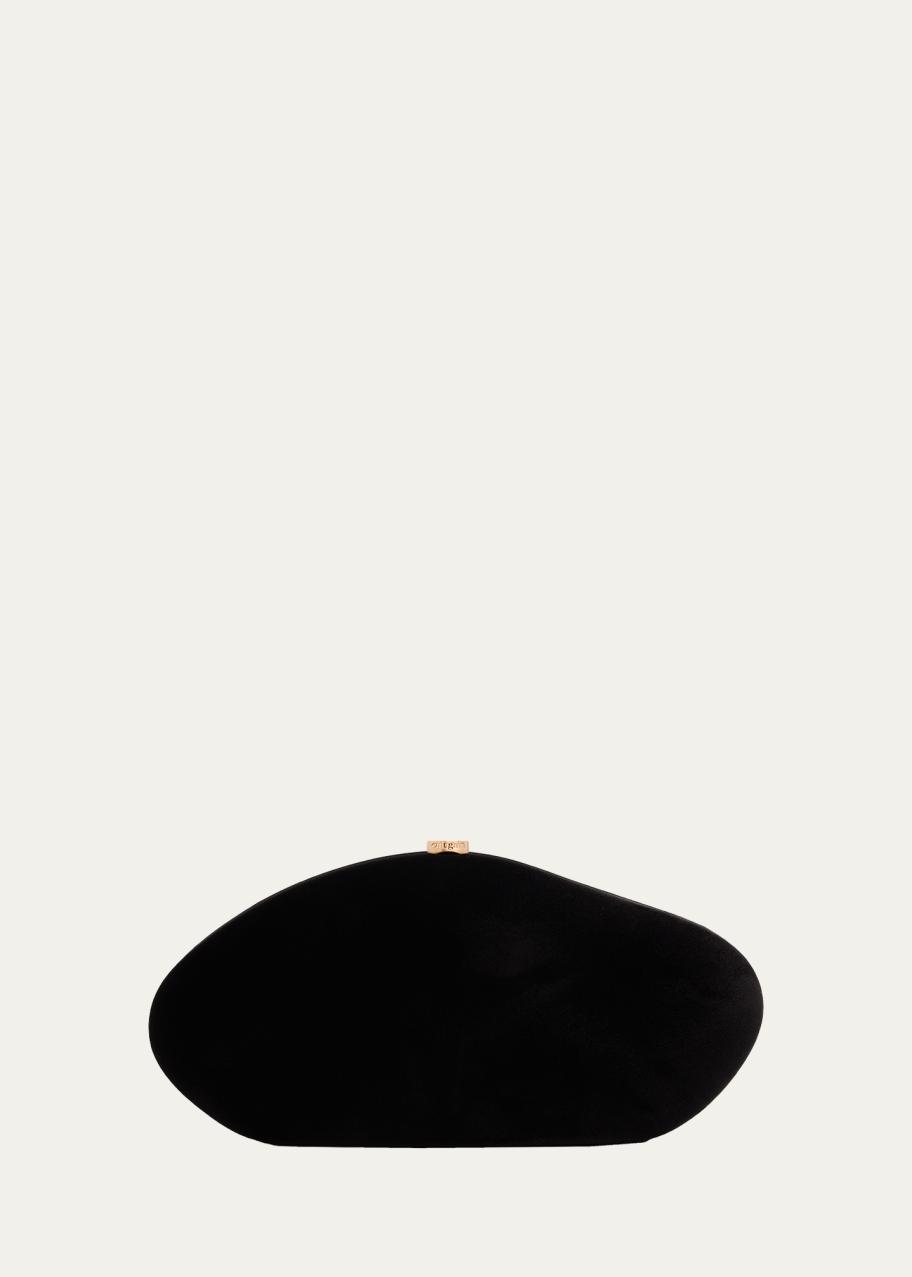 Cult Gaia Caldera Velvety Sculptural Clutch Bag - Bergdorf Goodman