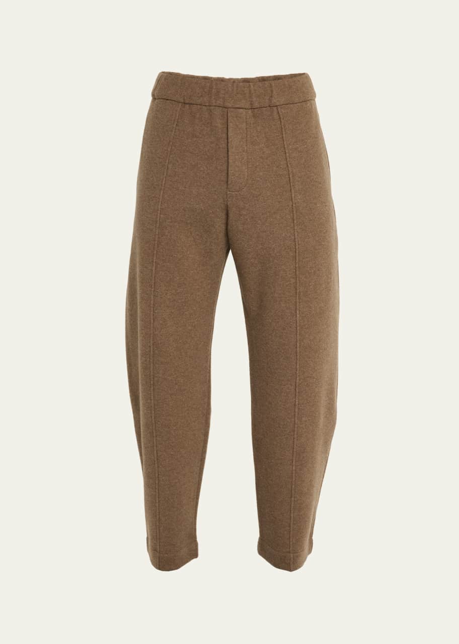 最高級 Loro Piana スラックス ブラウン ストレッチ サイズ50 Loro Piana Men's North Woods Pintuck-Pleated Pants - Bergdorf Goodman