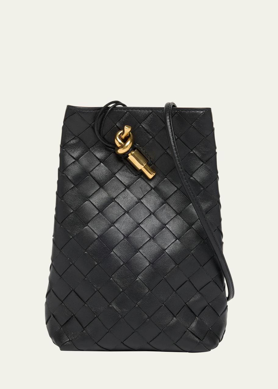 Bottega Veneta Andiamo Phone Pouch Crossbody Bag - Bergdorf Goodman