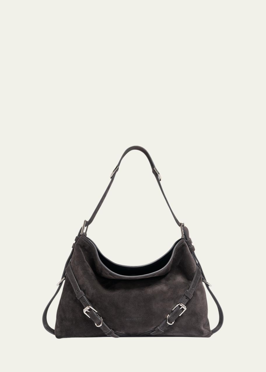 Givenchy Medium Voyou Suede Shoulder Bag - Bergdorf Goodman