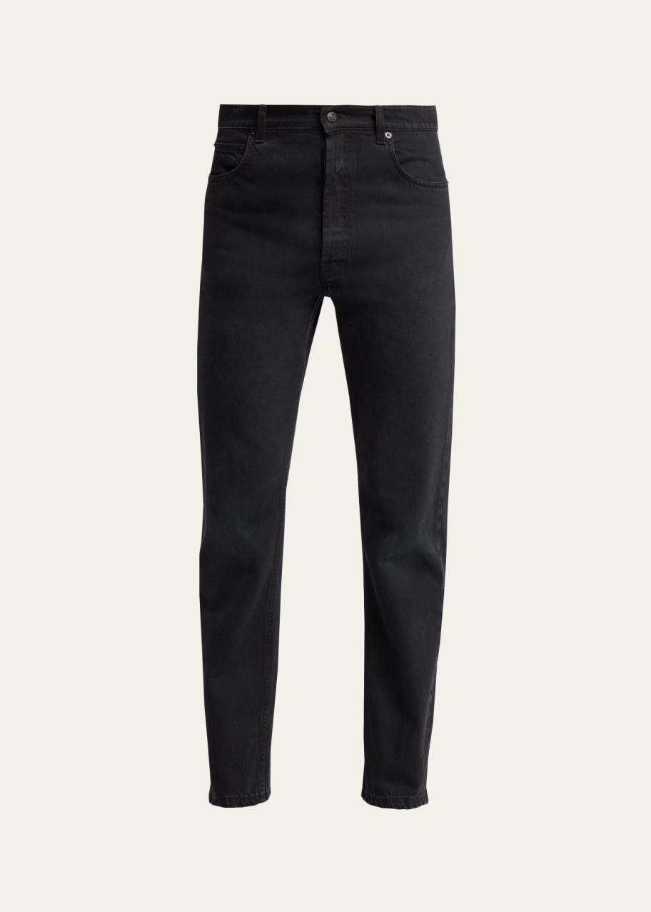 THE ROW Men's Slim Fit Black Denim Five-Pocket Pants - Bergdorf Goodman