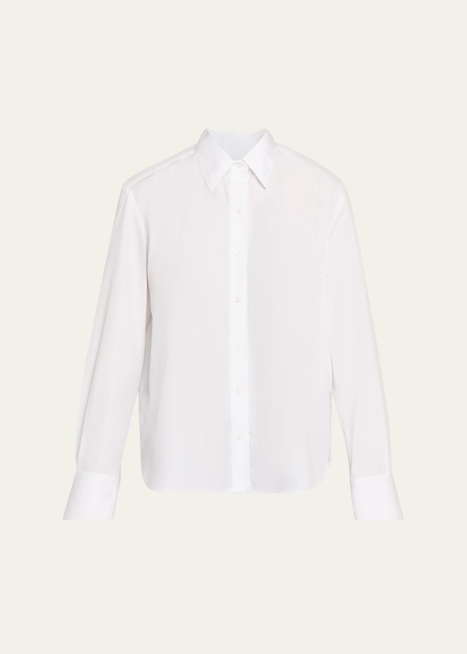 TWP Possetti Superfine Cotton Button-Front Shirt - Bergdorf Goodman