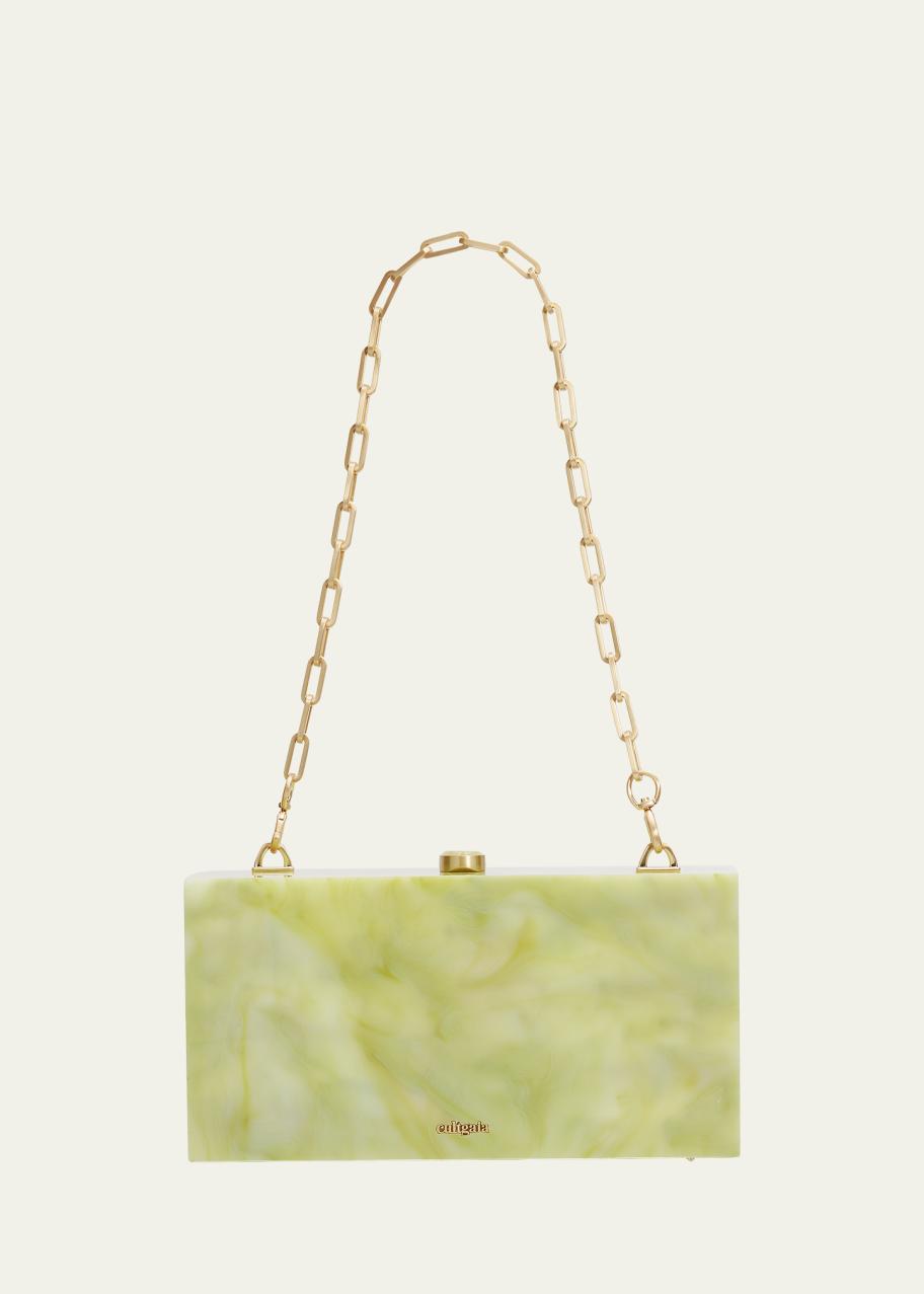 Cult Gaia The Backgammon Acrylic Board Game Clutch Bag - Bergdorf