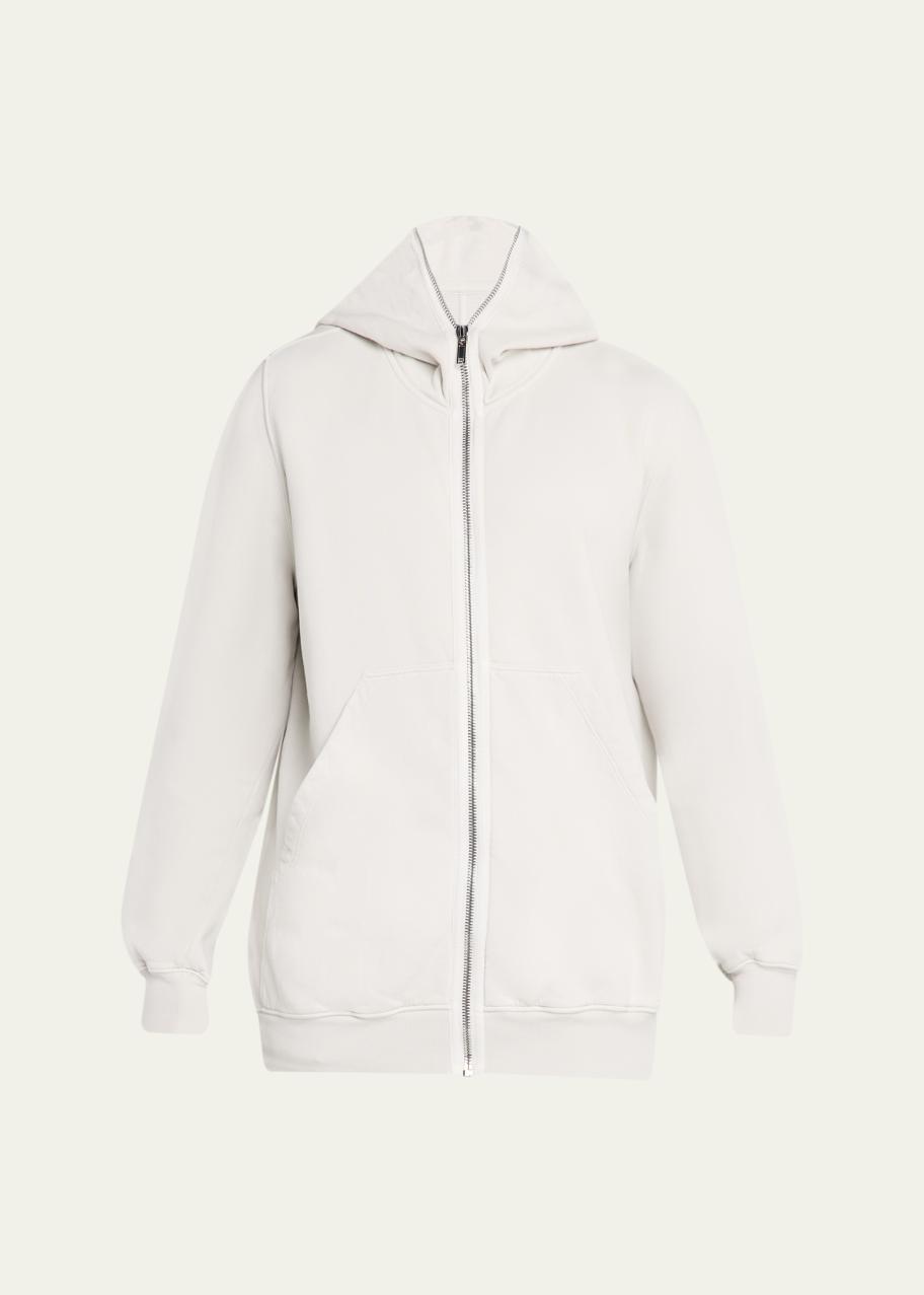 DRKSHDW RICK OWENS Cotton Full-Zip Hoodie - Bergdorf Goodman