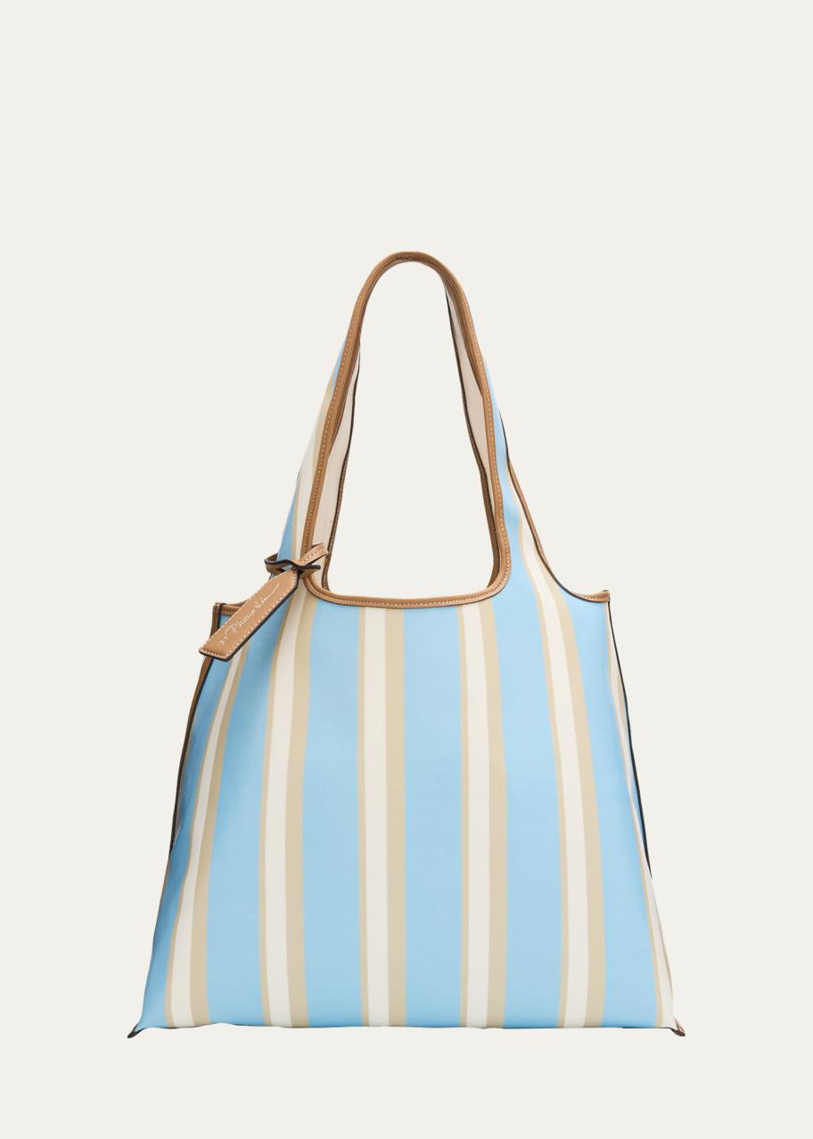 3.1 Phillip Lim Dual Stripe Market Tote Bag - Bergdorf Goodman