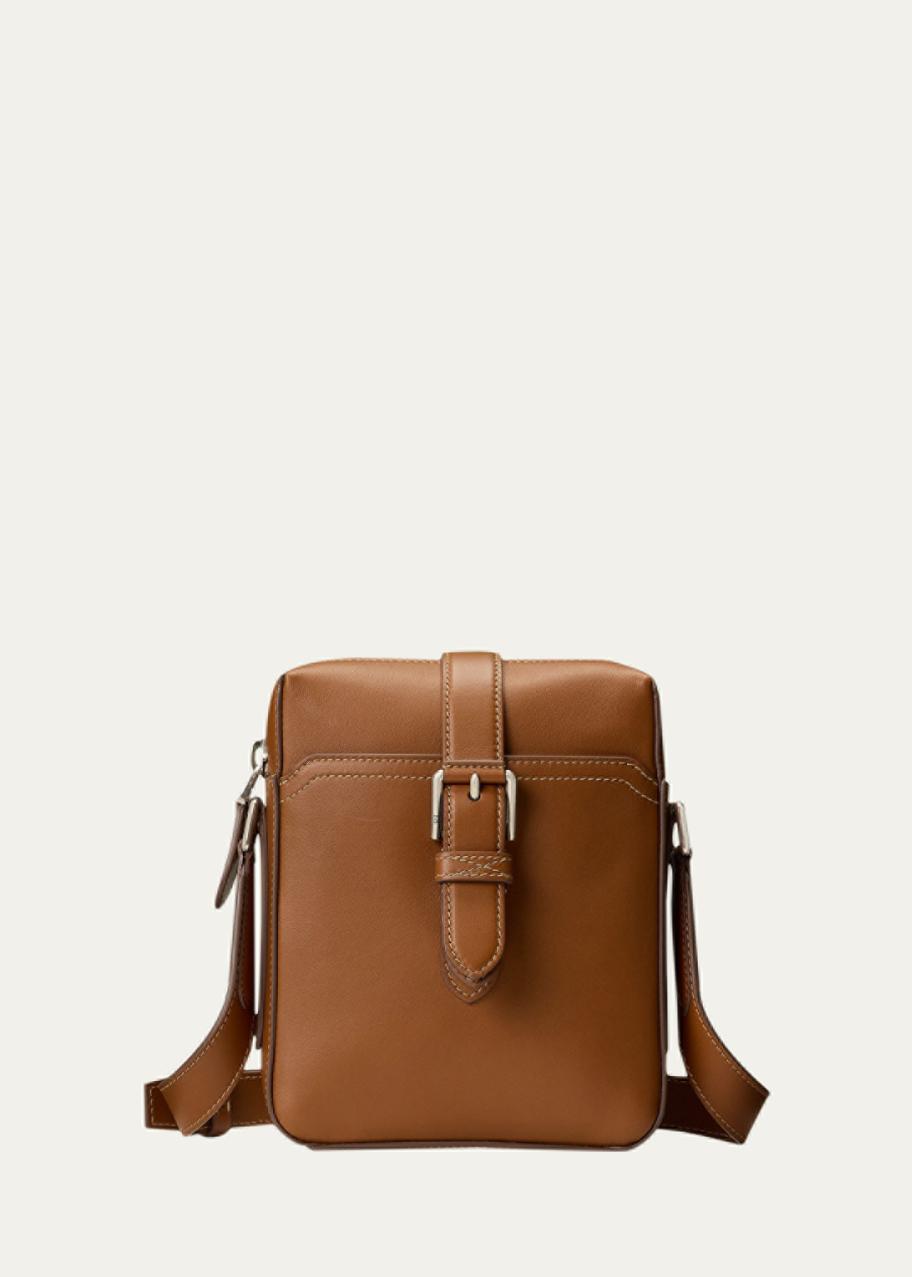 Ralph Lauren Purple Label Men's Bedford Leather Crossbody Bag