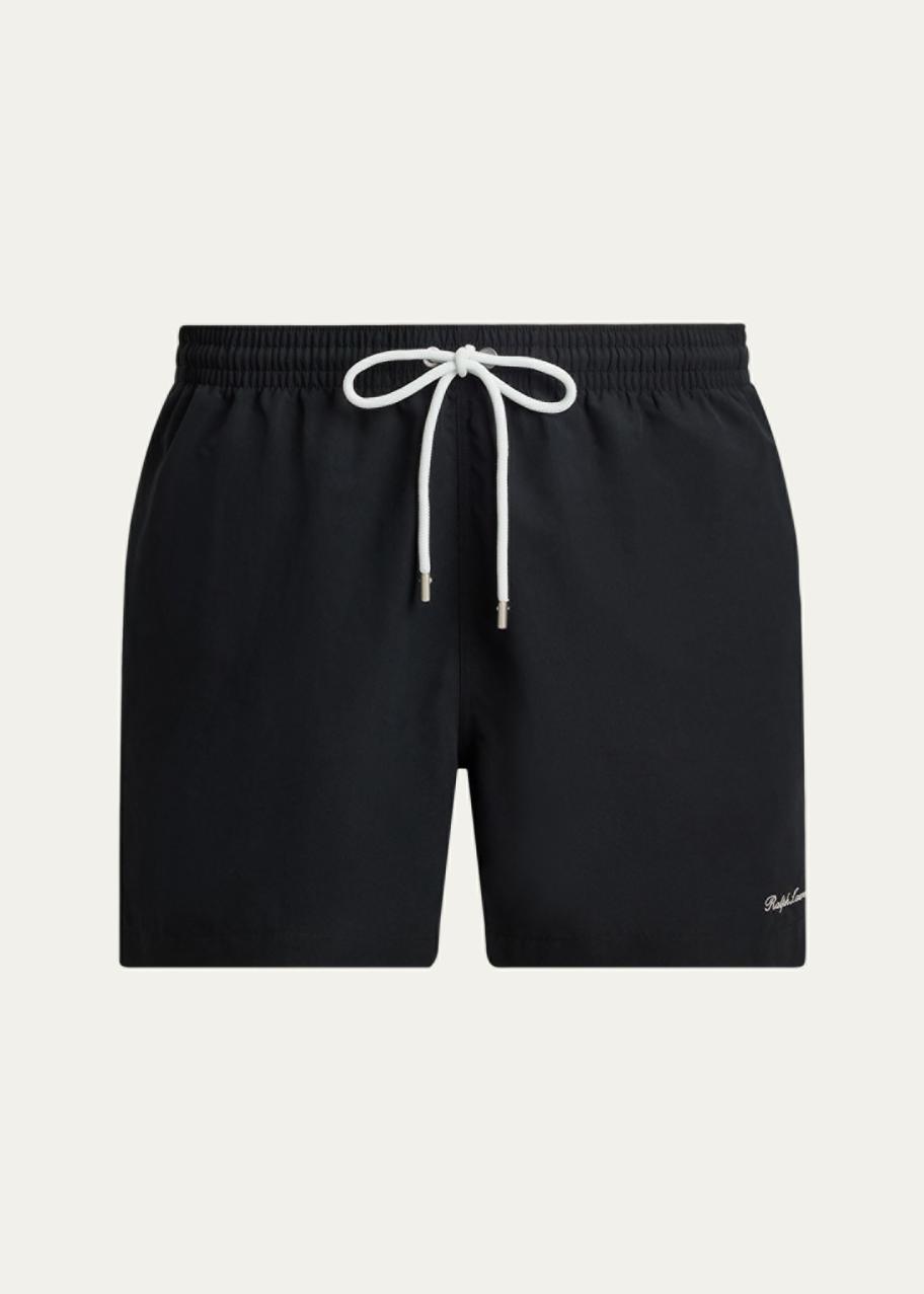 Ralph Lauren Purple Label Men's Amalfi Linen Swim Trunks, 4.5