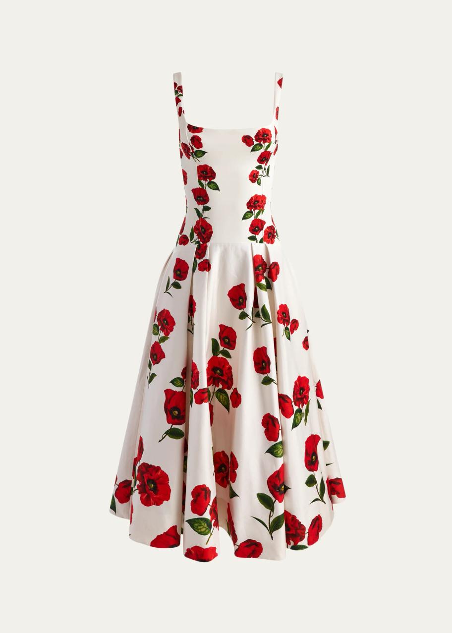 アリスアンドオリビア ALICE + OLIVIA Adley Drop-Waist Maxi Dress - Bergdorf Goodman