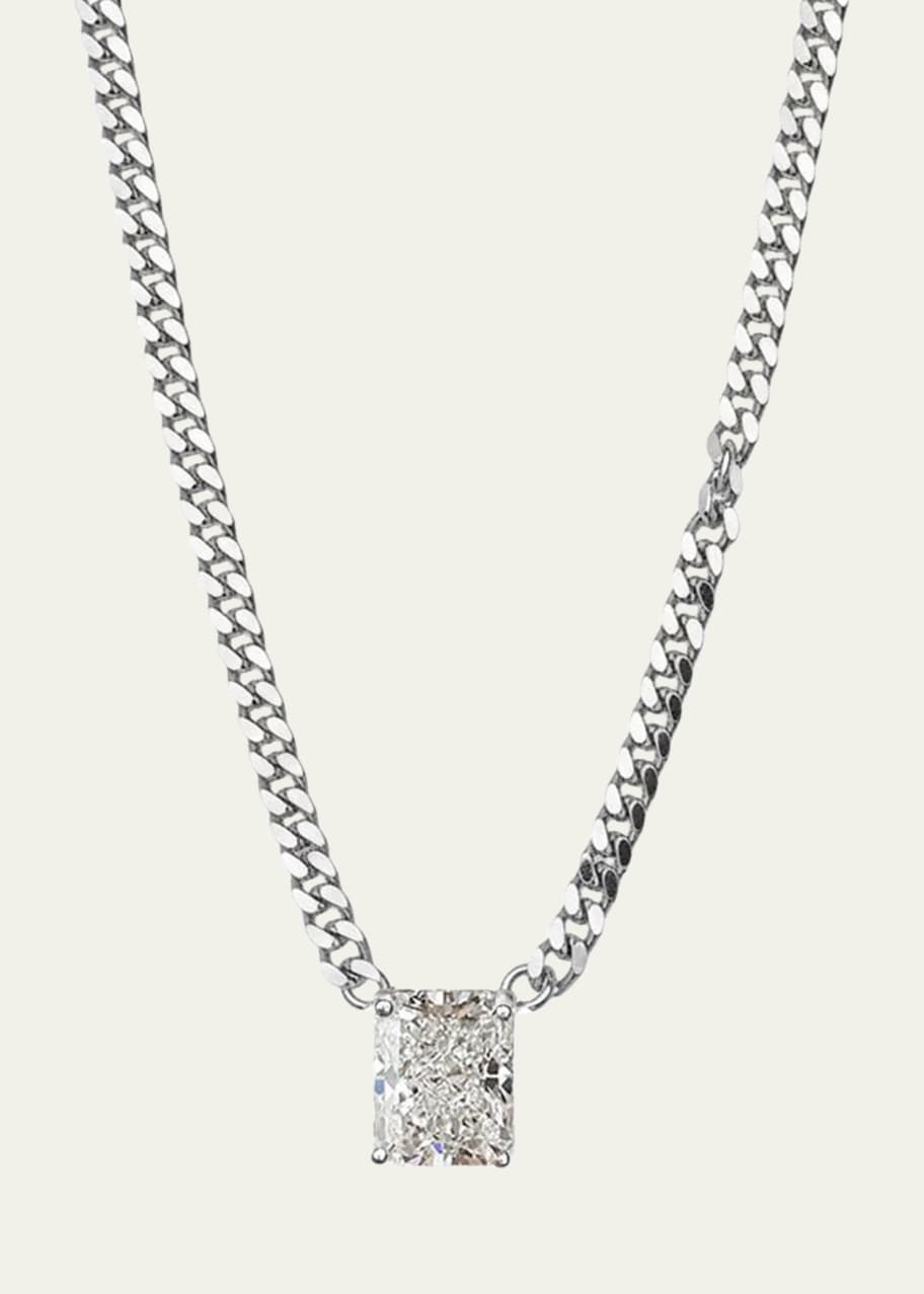 Nickho Rey Jacques Rhodium Vermeil Cubic Zirconia Necklace