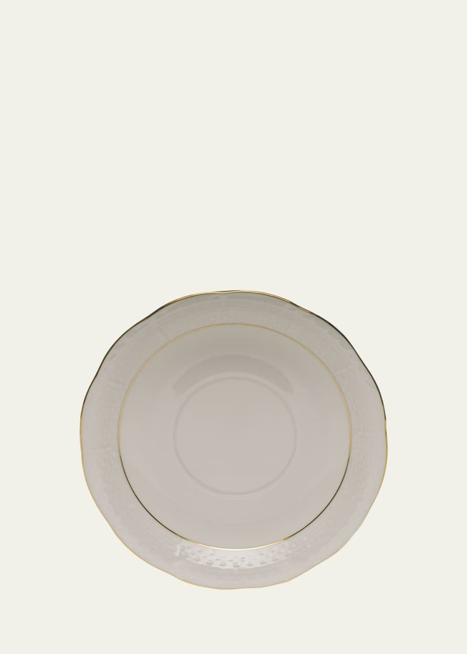 Image 1 of 1: Golden Edge Cream Soup Stand