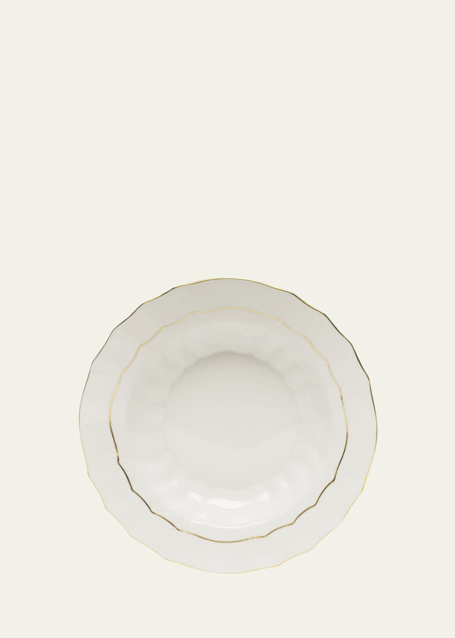 Image 1 of 1: Golden Edge Soup Bowl, Large