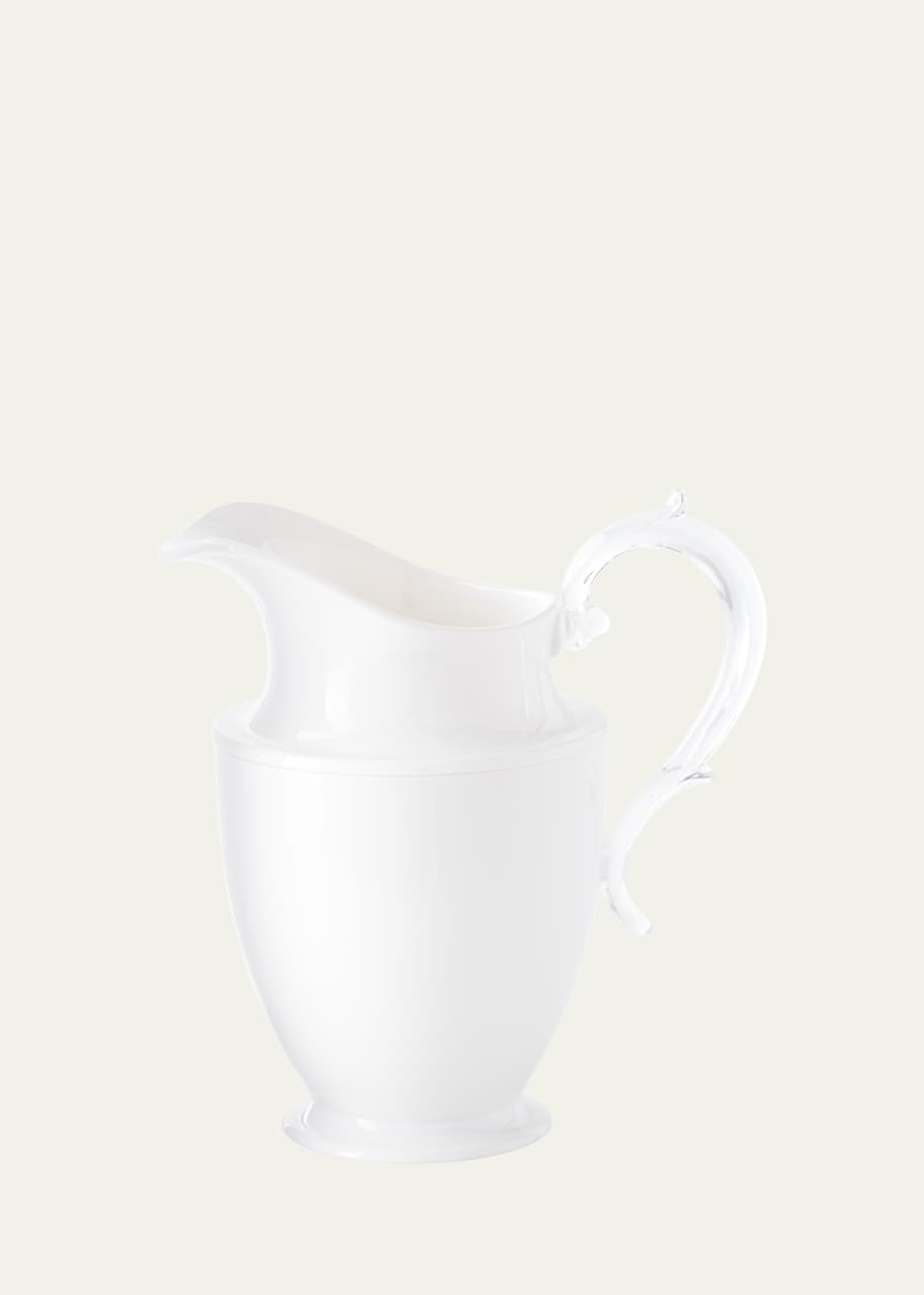 Image 1 of 1: Federica Acrylic Pitcher, White