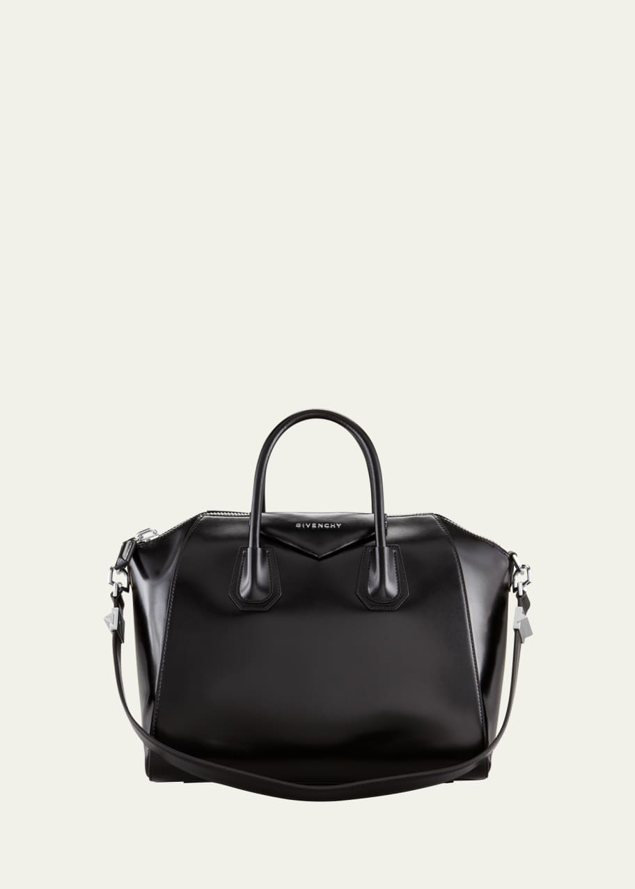 Givenchy Antigona Medium Box Calf Leather Satchel Bag - Bergdorf Goodman