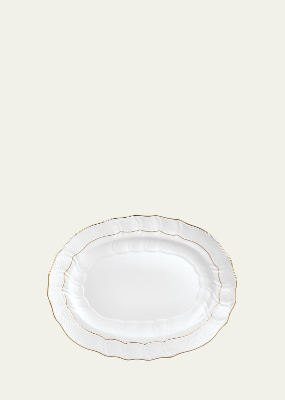 Image 1 of 1: Golden Edge Platter, 15"