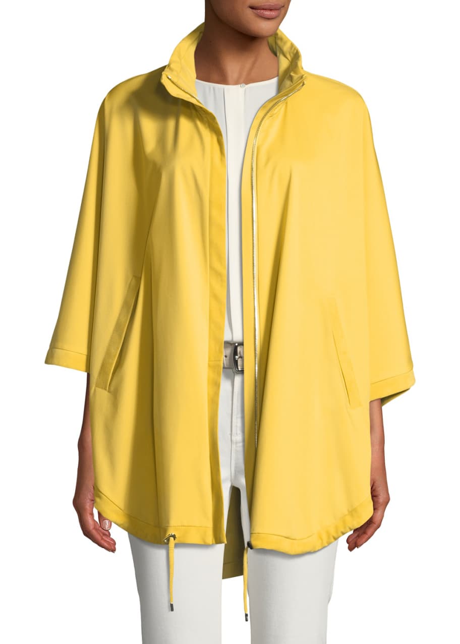 Image 1 of 1: Vail Reversible Tech-Fabric & Cashmere Cape