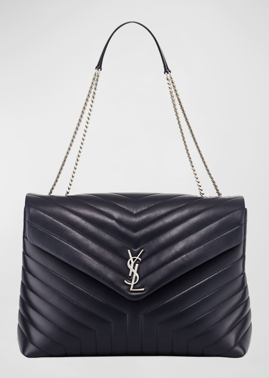 Saint Laurent Loulou Large YSL Shoulder Bag in Quilted Leather Bergdorf Goodman
