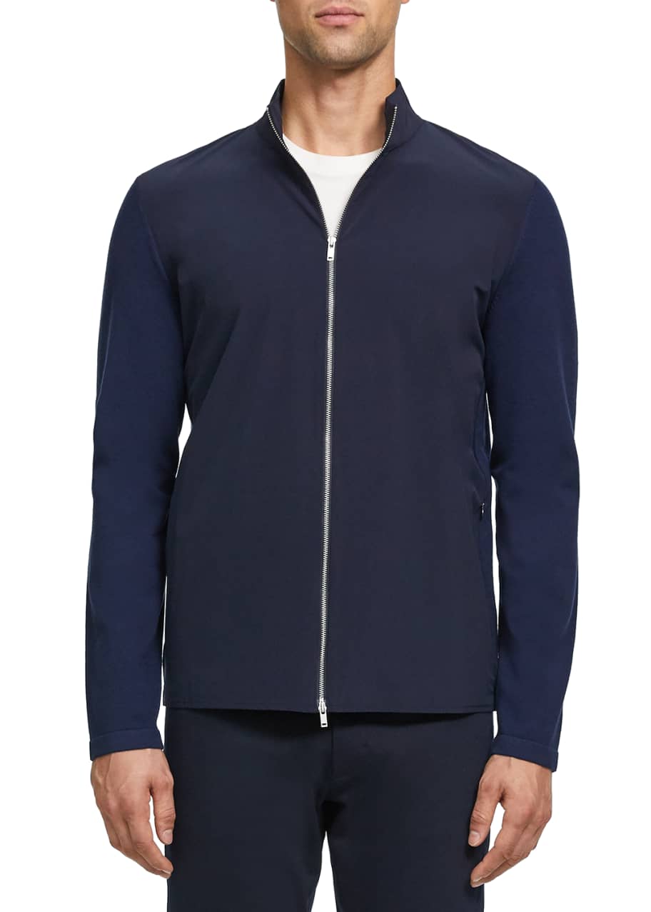 Image 1 of 1: Men's Bellvil Fine Bilen Sweater Jacket