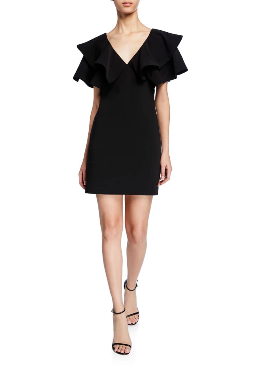 open lace back dress AMBROSE METALLIC MINI DRESS – AKIRA