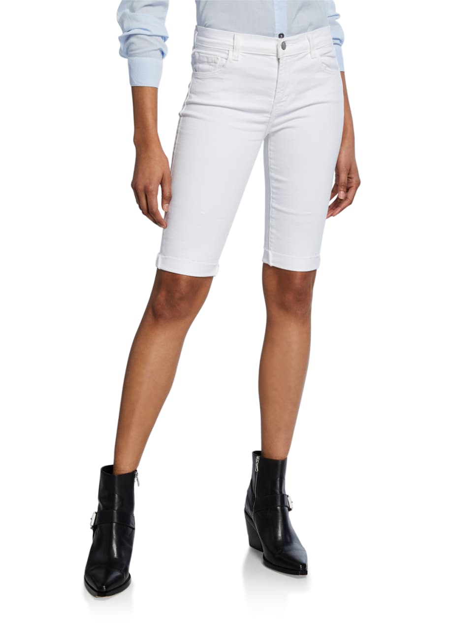 J Brand 811 Rolled Bermuda Shorts Bergdorf Goodman
