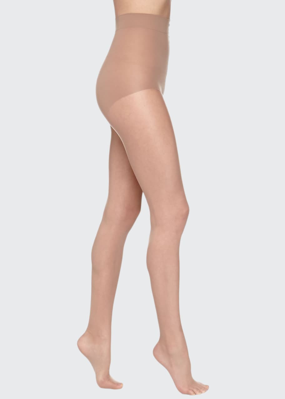 Image 1 of 1: Nudes Collection Sheer Control-Top Tights