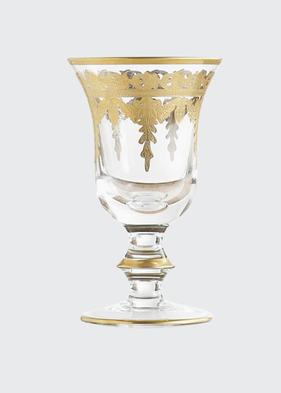 Image 1 of 1: Vetro Gold Water Goblet