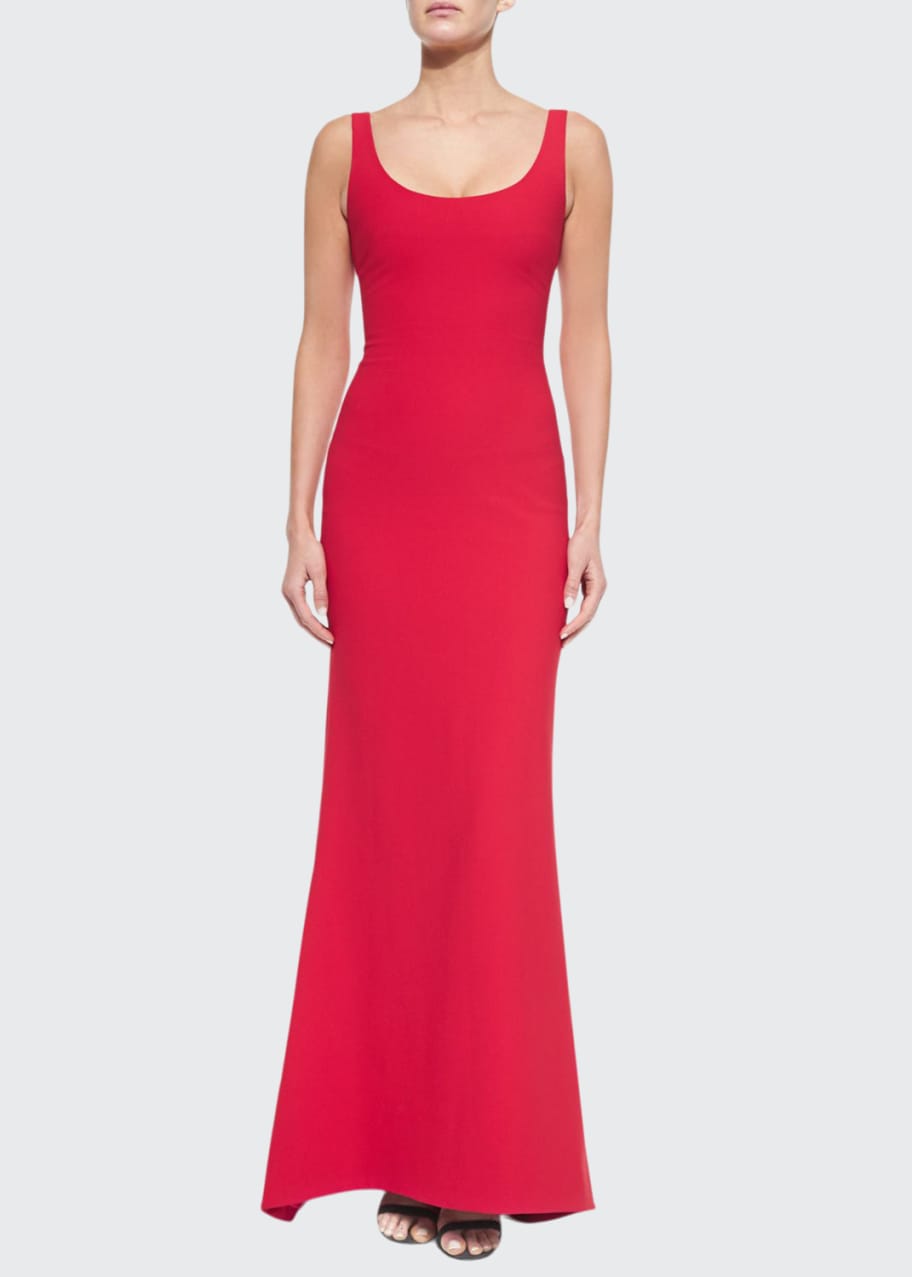 Elizabeth and James Malaya Sleeveless Scoop Neck Dress Red Bergdorf Goodman