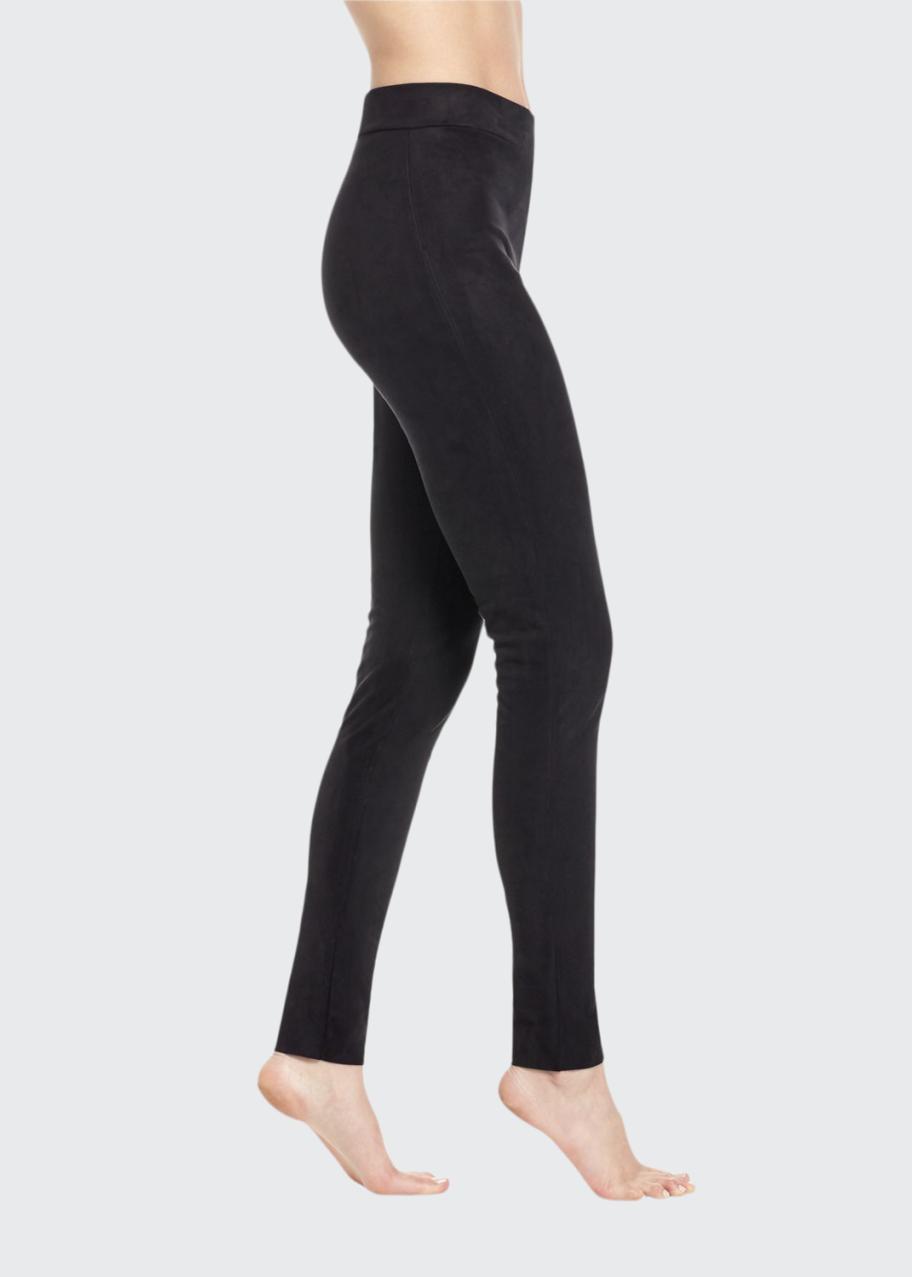 Leggings Velours Wolford Velvet 66 Couleur Admiral - Taille M Neufs Avec étiquettes - Fabrication Autriche