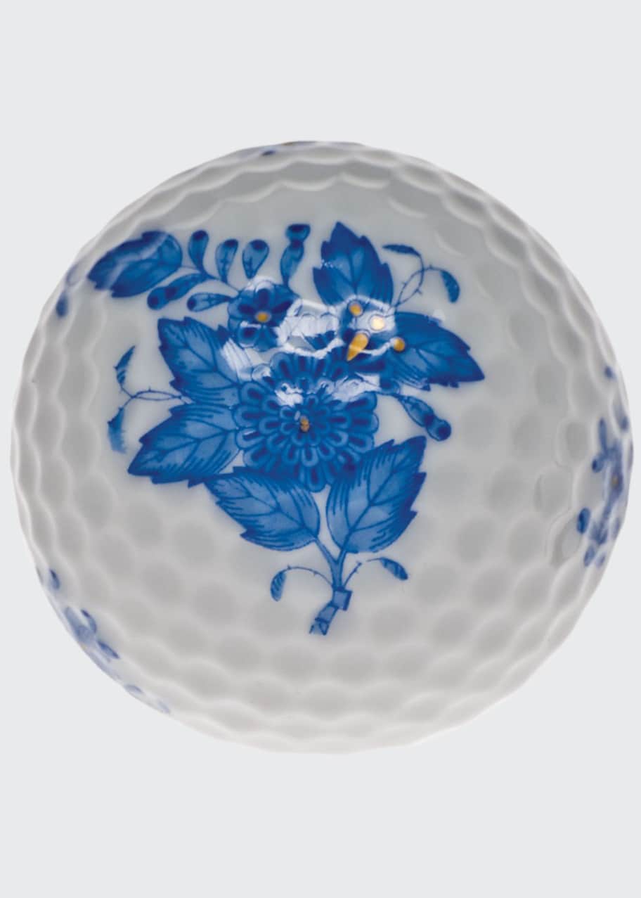 Image 1 of 1: Chinese Bouquet Blue Golf Ball