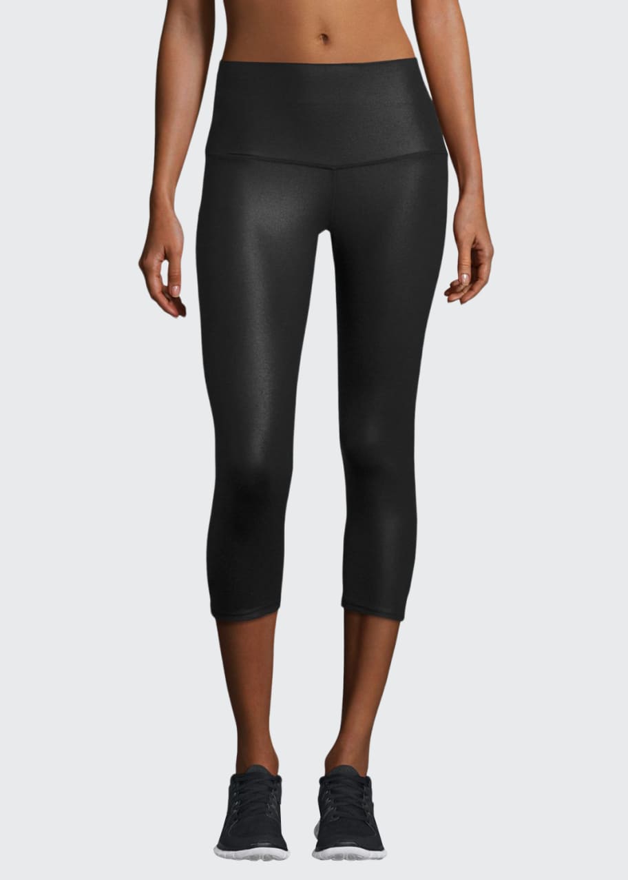 Alo Yoga High-Waist Airbrush Capri Leggings - Bergdorf Goodman