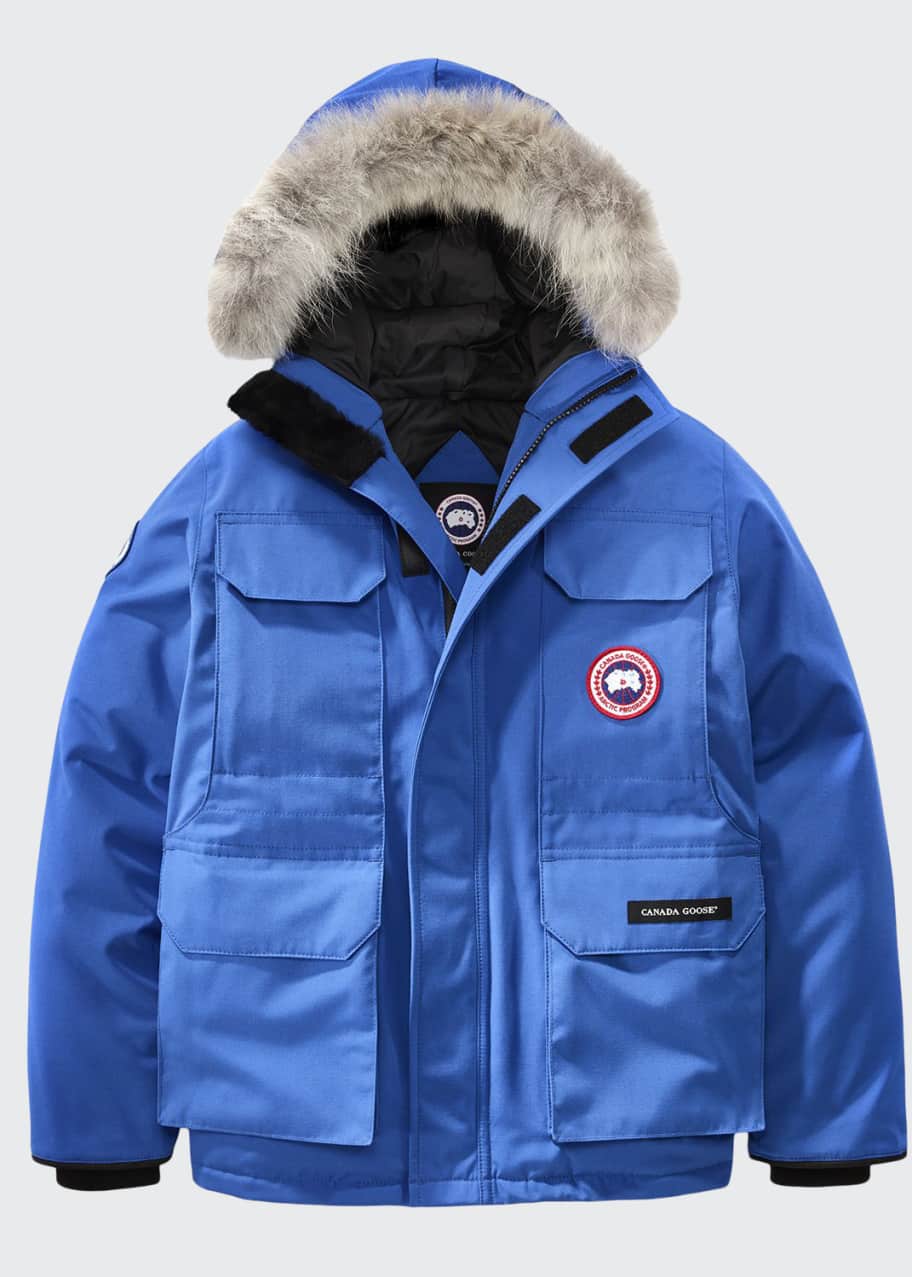 Canada goose parka blue outlet