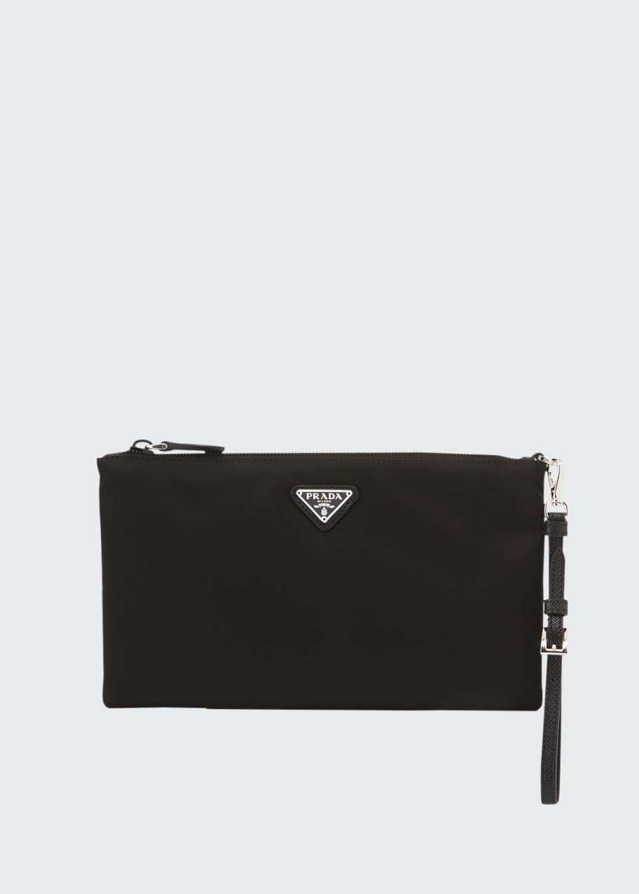 Prada Nylon Zip Pouch - Bergdorf Goodman