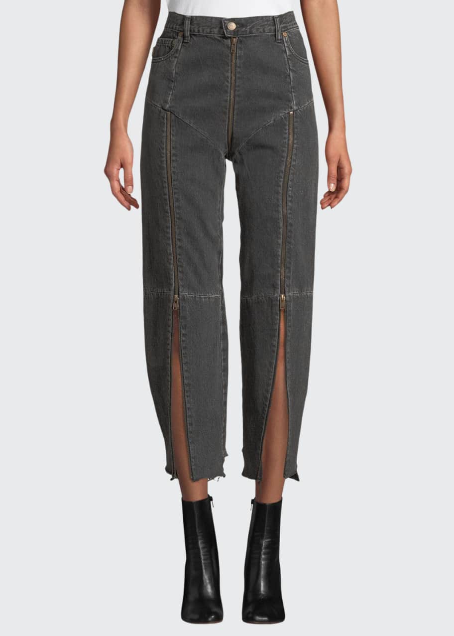 Vetements Levi's Zip-Trim Denim Jeans - Bergdorf Goodman