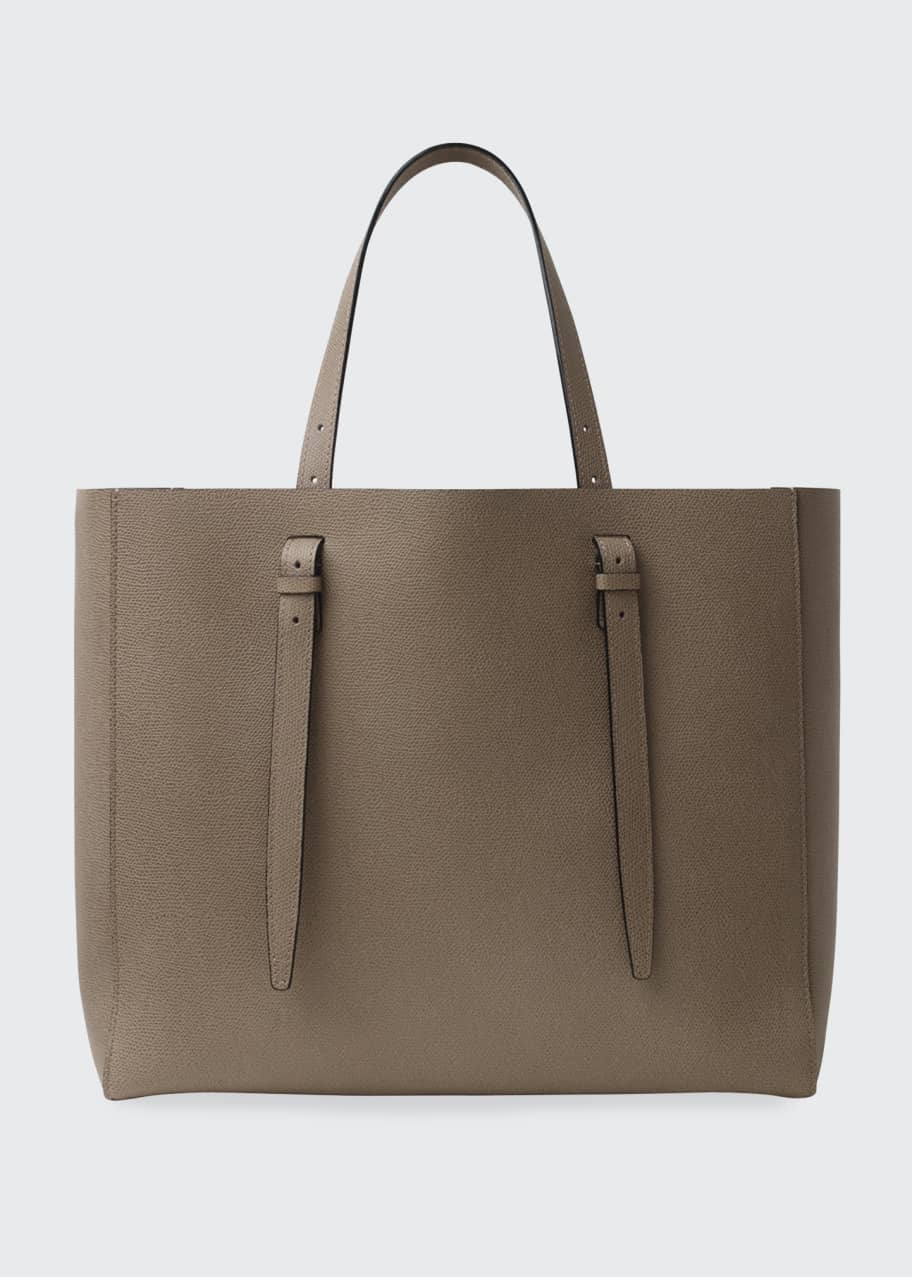 Image 1 of 1: Soft Leather Tote Bag